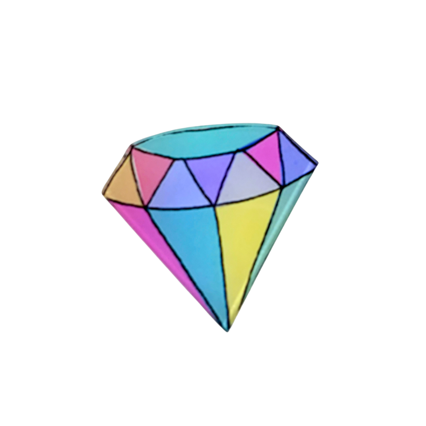 Acrylic Pins | Cute Lightweight Lapel & Bag Pins | 20+ Styles-Paper & Quartz-The Bullish Store