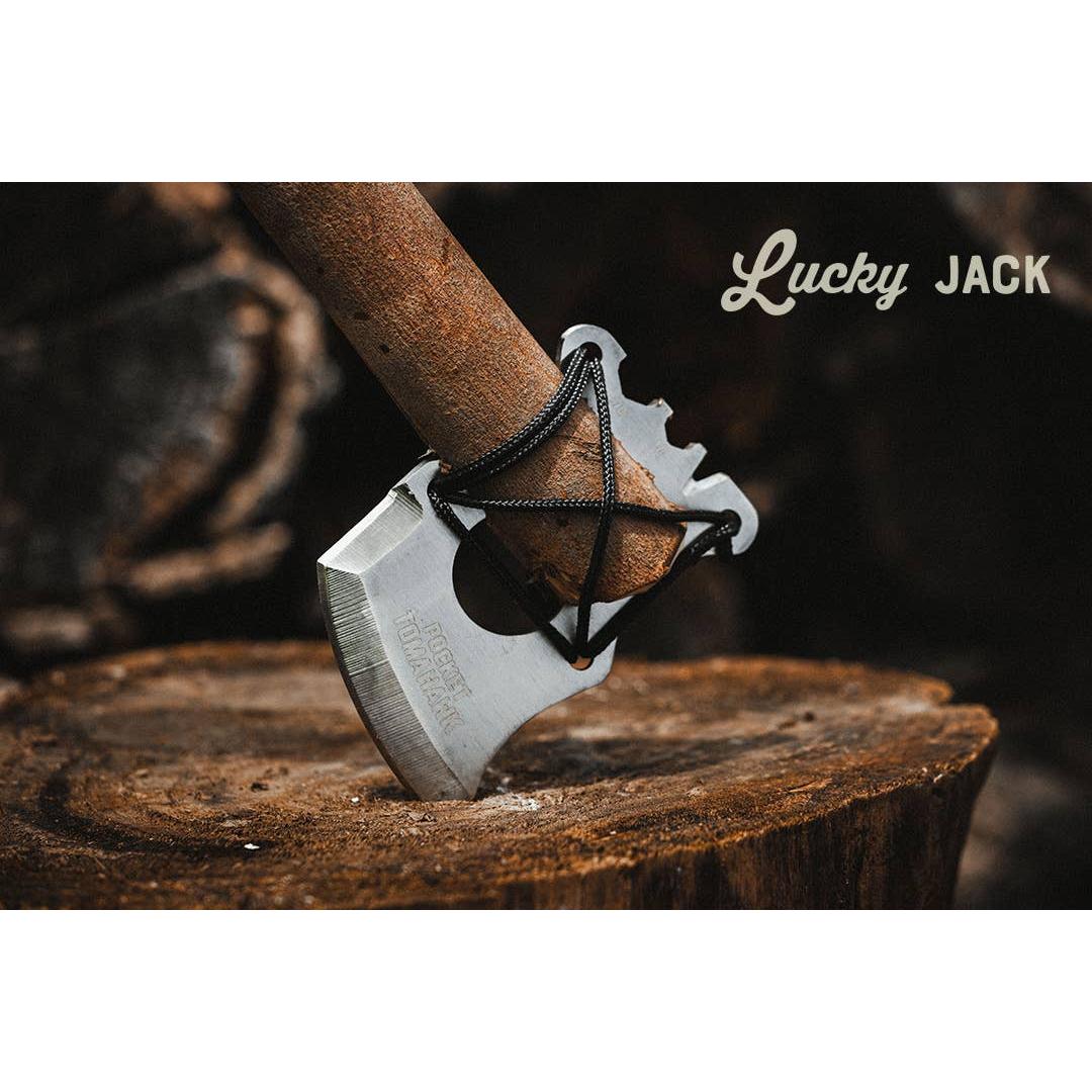 Adventure Card Pocket Tomahawk | Credit Card Size Survival Axe and Knife Tool | Gift for Men