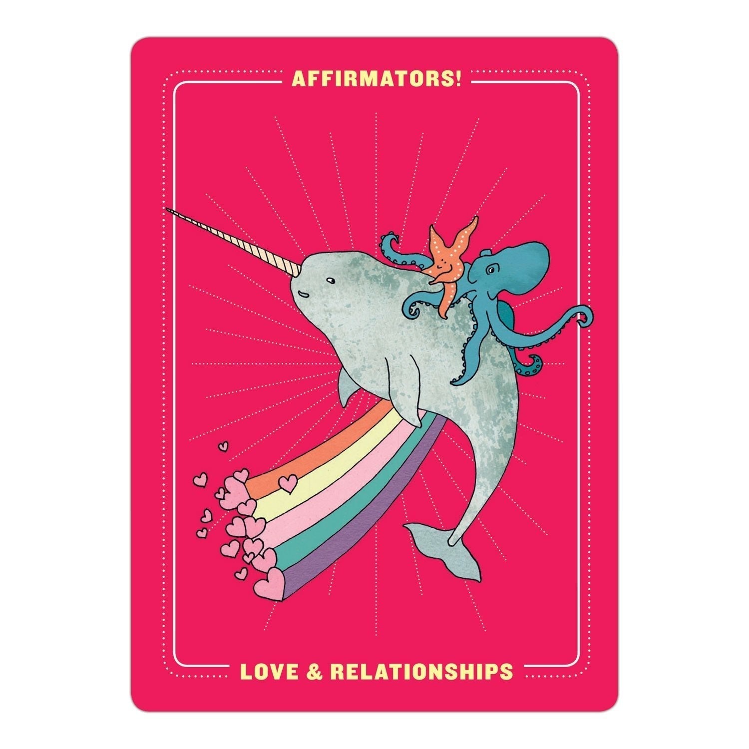 Affirmators! Love & Relationships: 50 Affirmation Cards to Help You Help Yourself—Without the Self-Helpy Ness!
