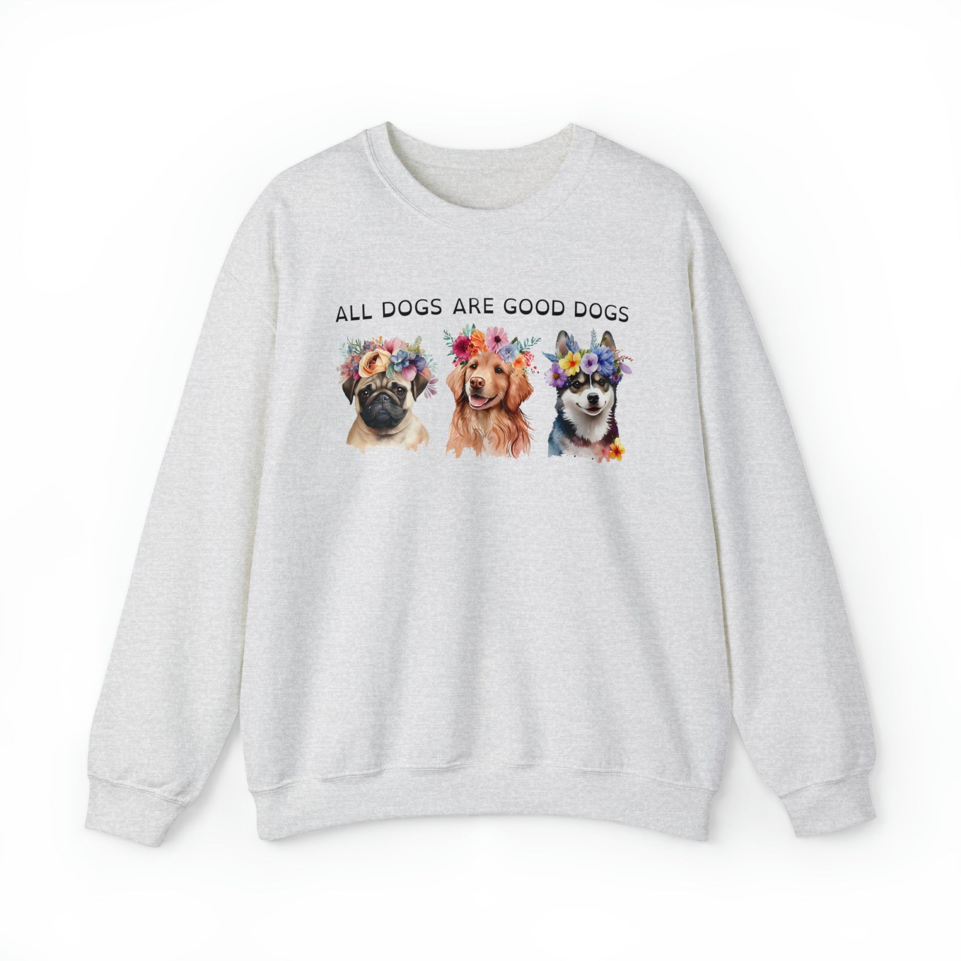 All Dogs Are Good Dogs Unisex Heavy Blend™ Crewneck Sweatshirt