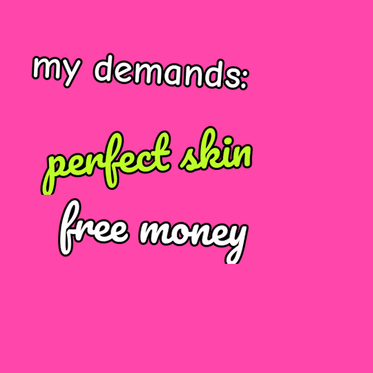 Animated GIF of the Perfect Skin and Free Money motel keychain