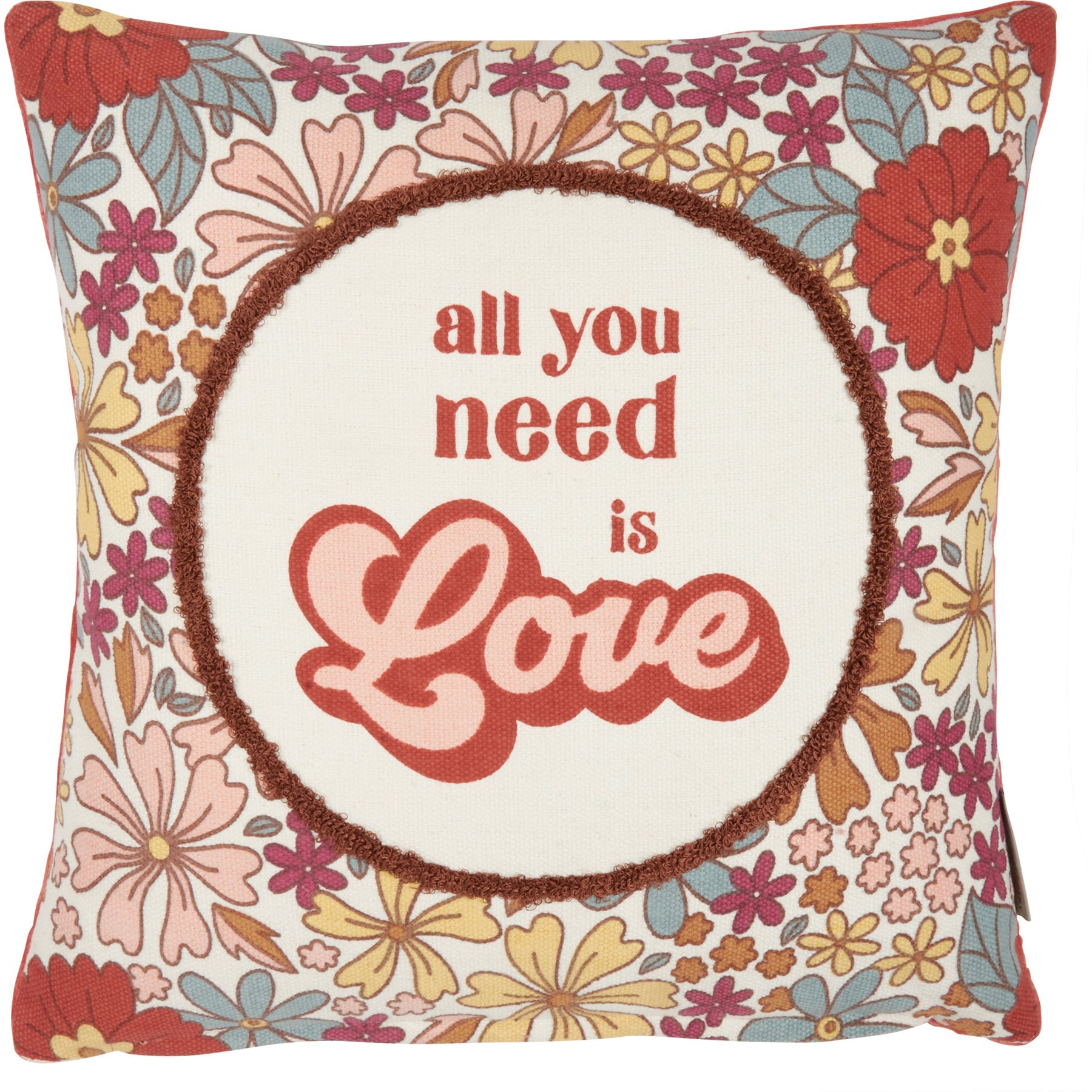 I Love Us Pillow  Primitives By Kathy