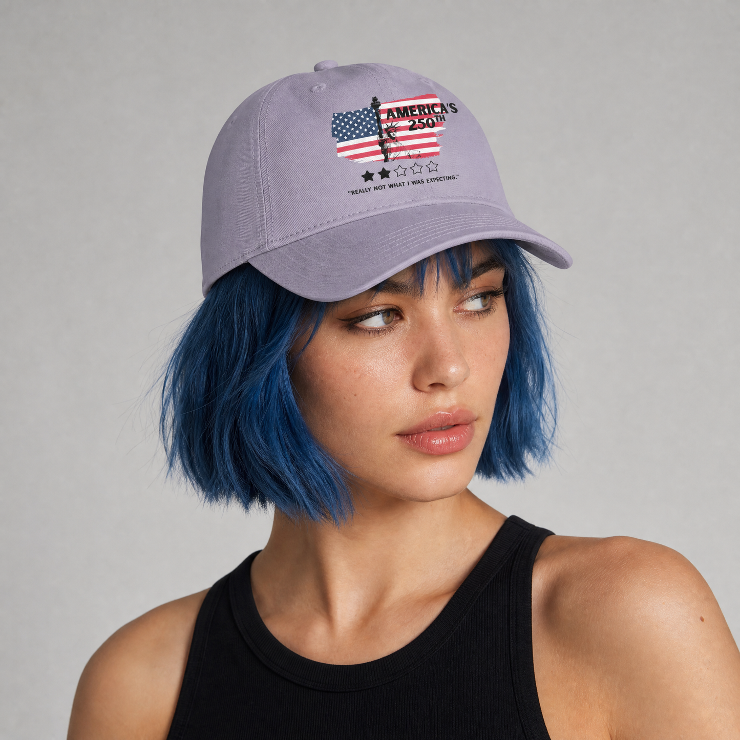 America’s 250th 2 Out of 5 Stars Mid Profile Baseball Cap