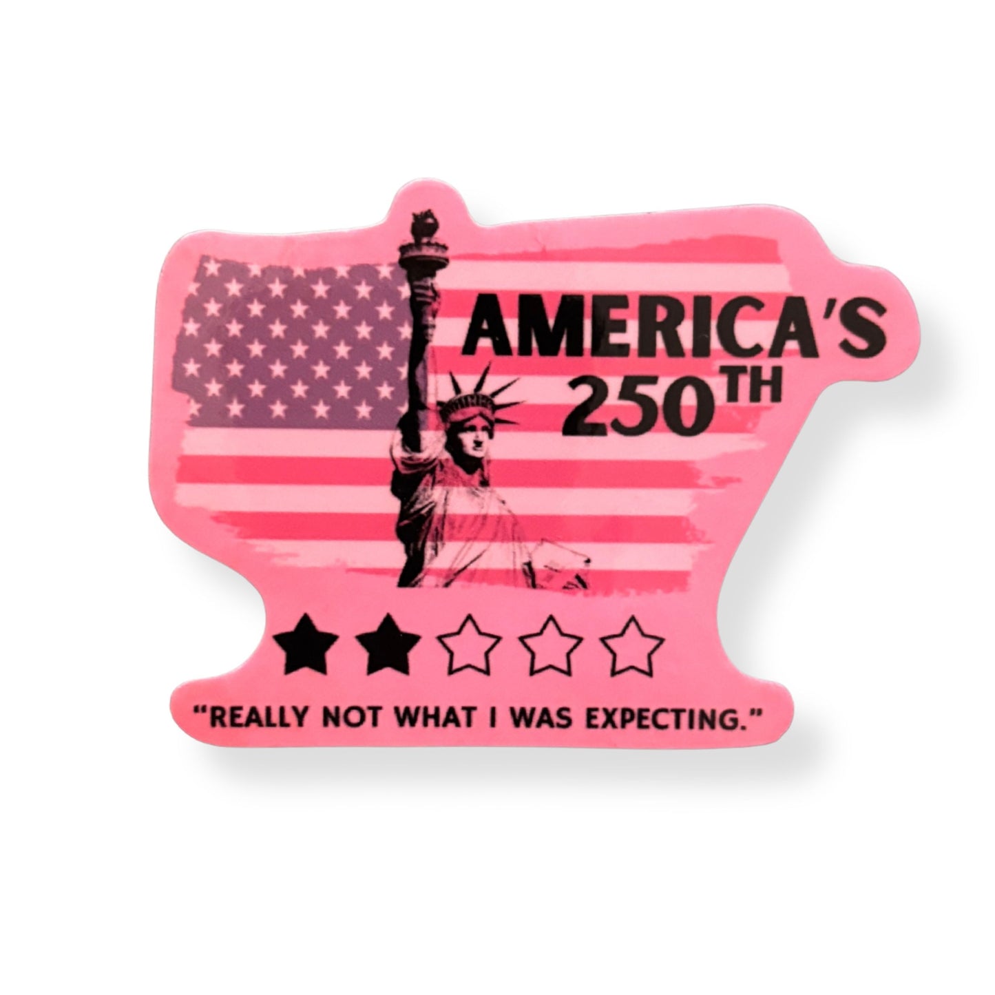 America’s 250th 2 Out of 5 Stars Sticker