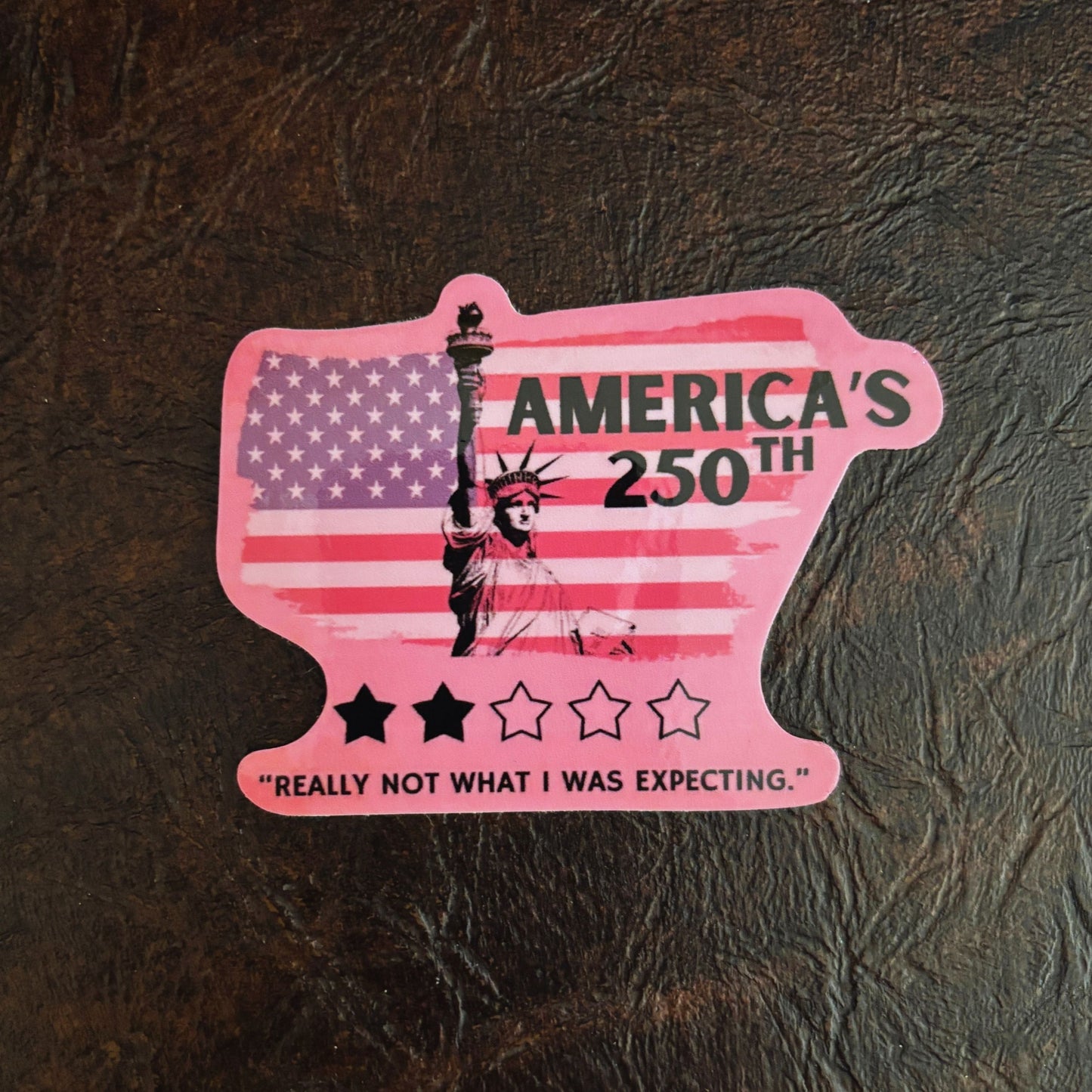 America’s 250th 2 Out of 5 Stars Sticker