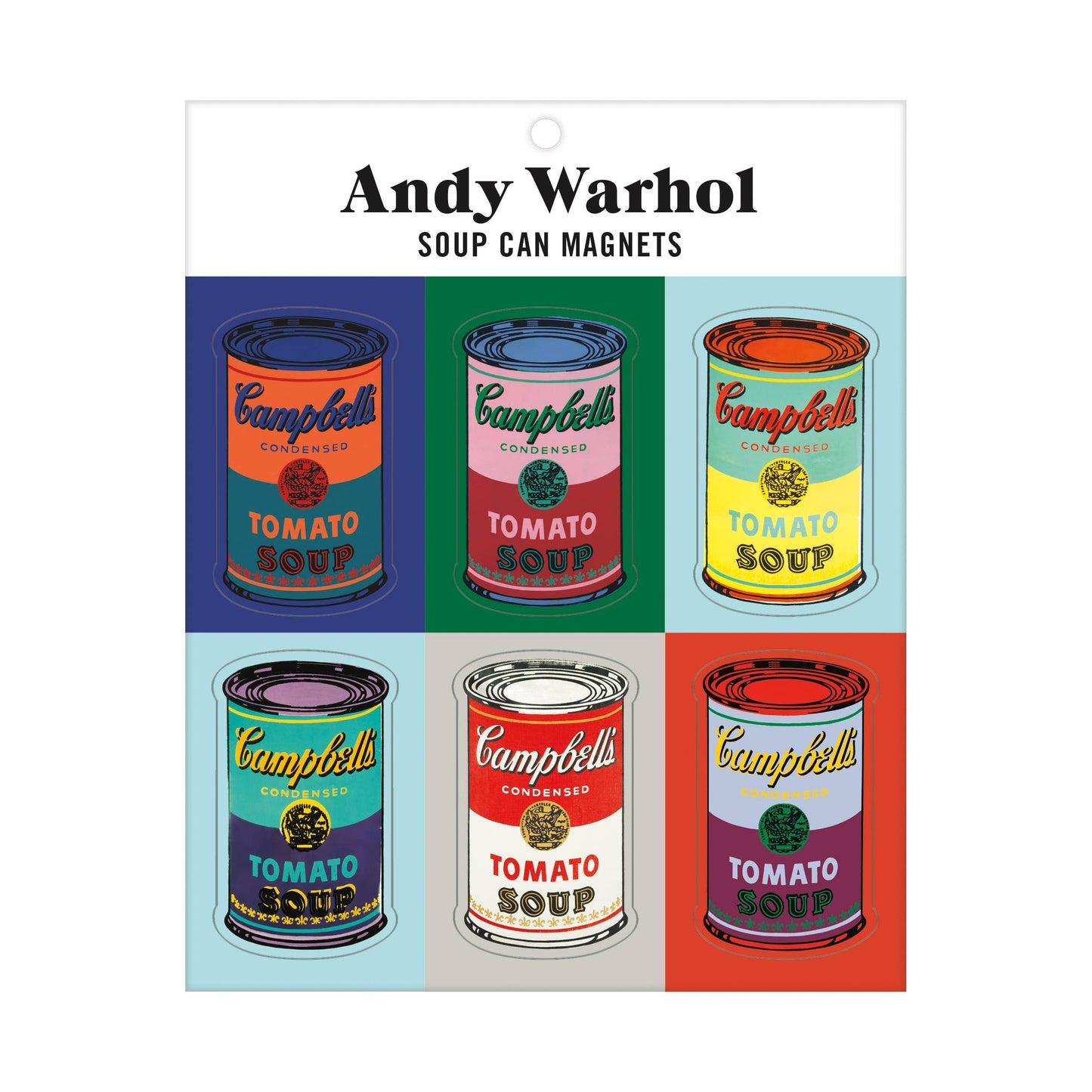 Andy Warhol Soup Can Magnets | Die-cut Can Shape Refrigerator Magnet Decor