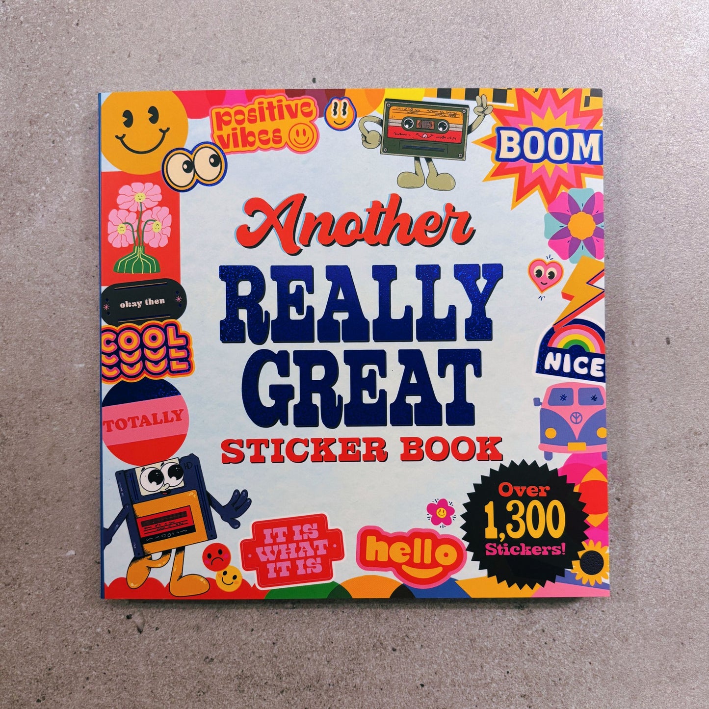 Another Really Great Sticker Book | 1,300+ Vintage Inspired Stickers on 50 Vibrant Pages for Journals, Planners & Crafts
