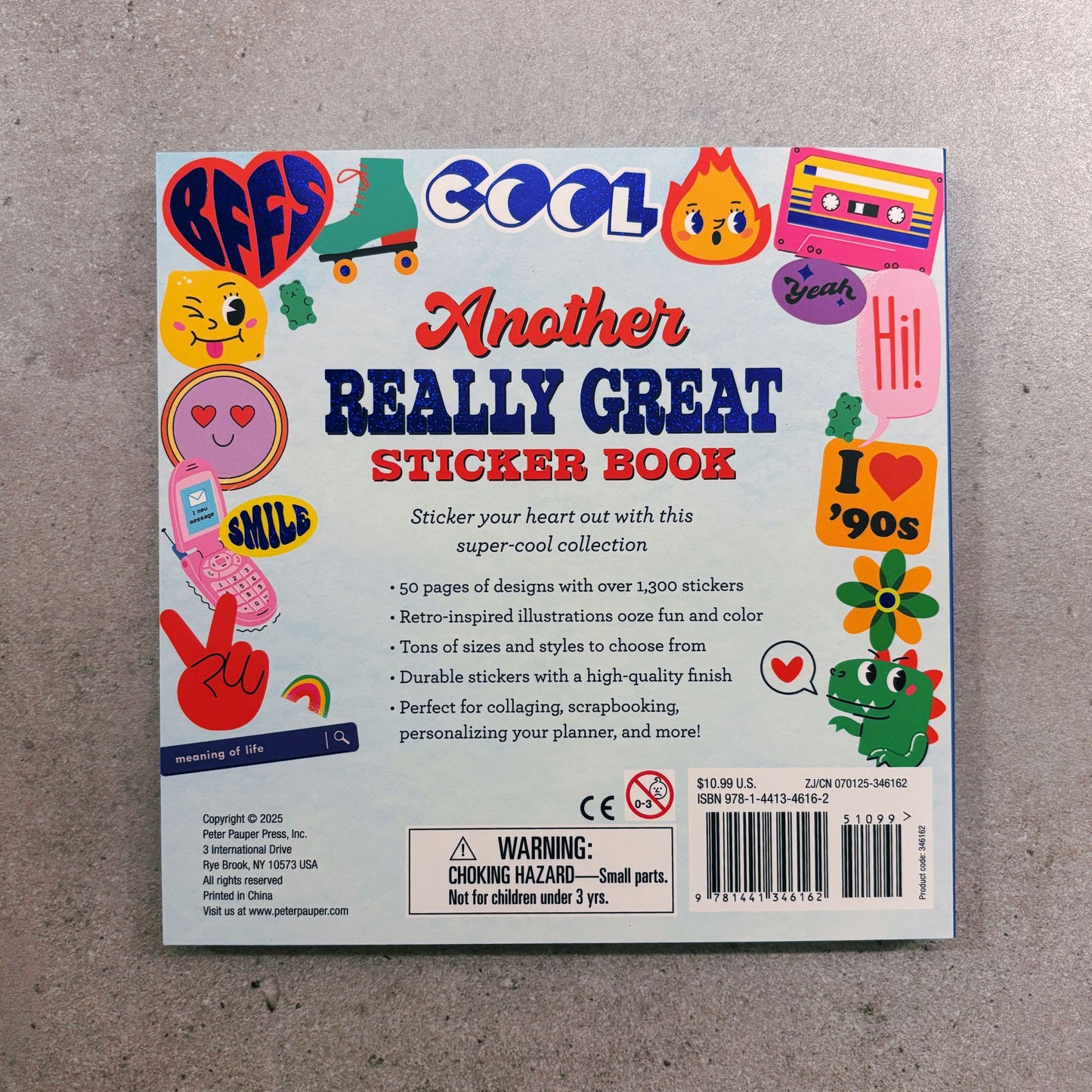 Another Really Great Sticker Book | 1,300+ Vintage Inspired Stickers on 50 Vibrant Pages for Journals, Planners & Crafts