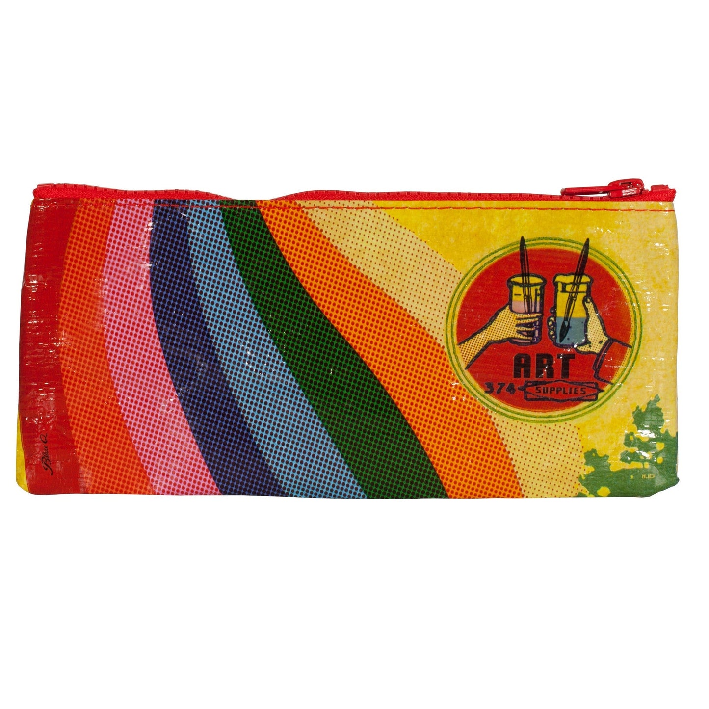 Art Supplies Feed Your Creative Juices Pencil Case in Recycled Material