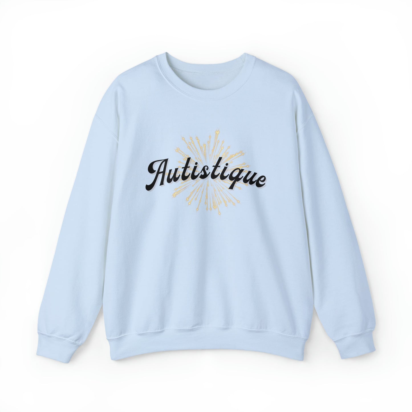 Autistique Funny Autism Pride Unisex Heavy Blend™ Crewneck Sweatshirt