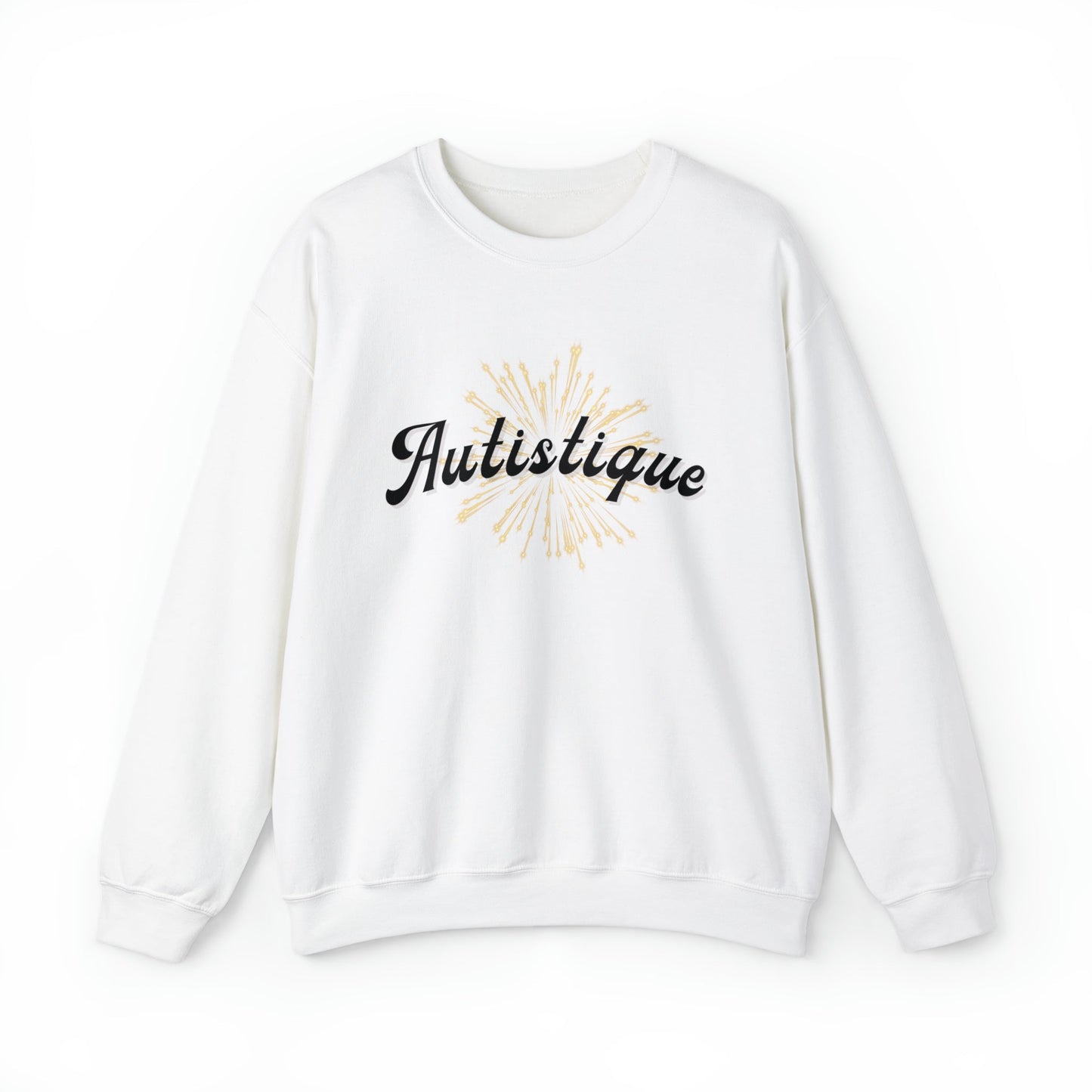 Autistique Funny Autism Pride Unisex Heavy Blend™ Crewneck Sweatshirt