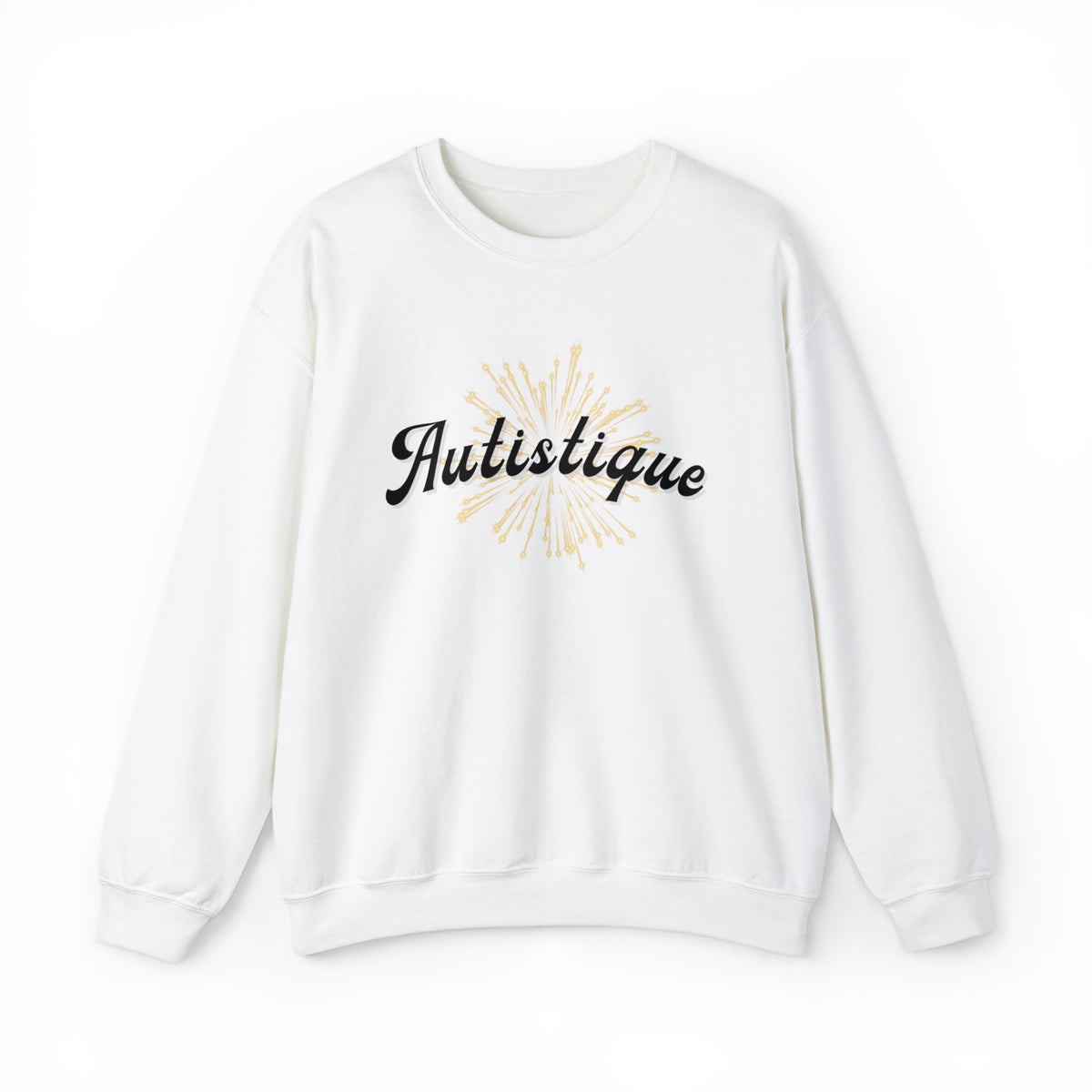 Autistique Funny Autism Pride Unisex Heavy Blend™ Crewneck Sweatshirt