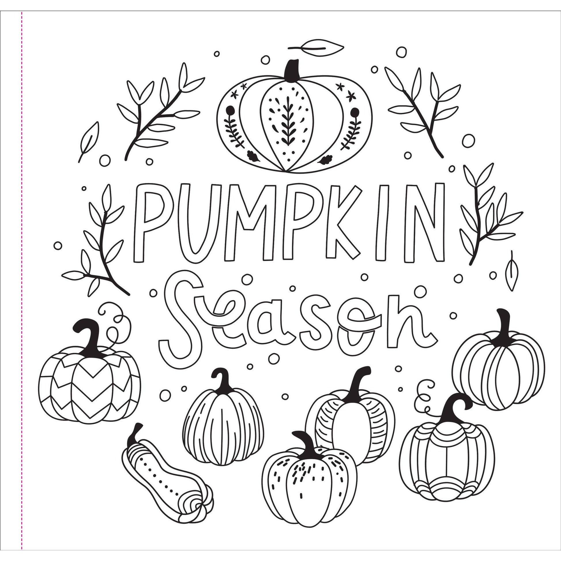 Autumn Dreams Adult Coloring Book | 31 Relaxing Seasonal Scenes