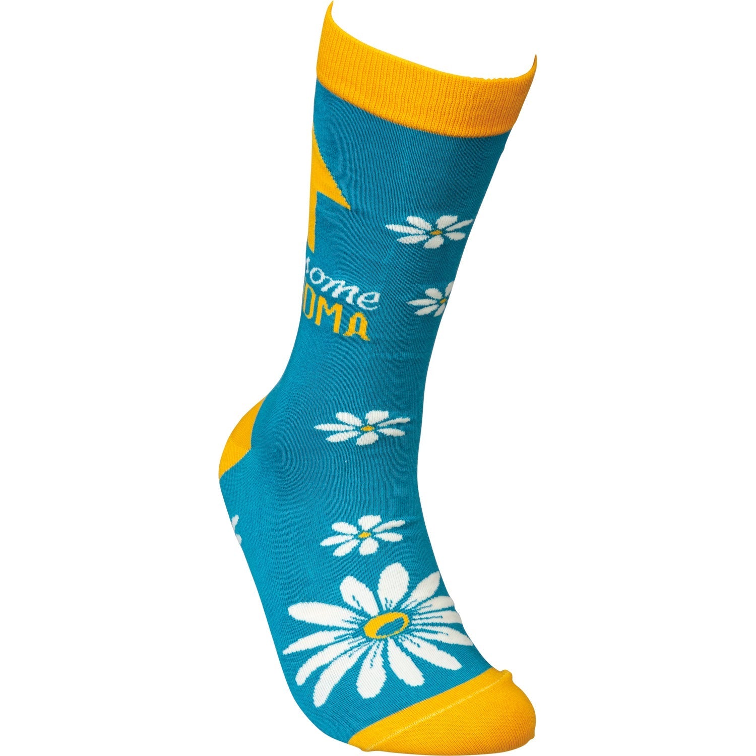 Awesome Grandma Funny Novelty Socks with Cool Design, Bold/Crazy/Unique Specialty Dress Socks