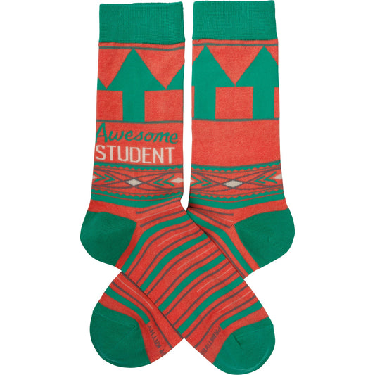 Awesome Student Socks | Unisex Funny Gifts Socks