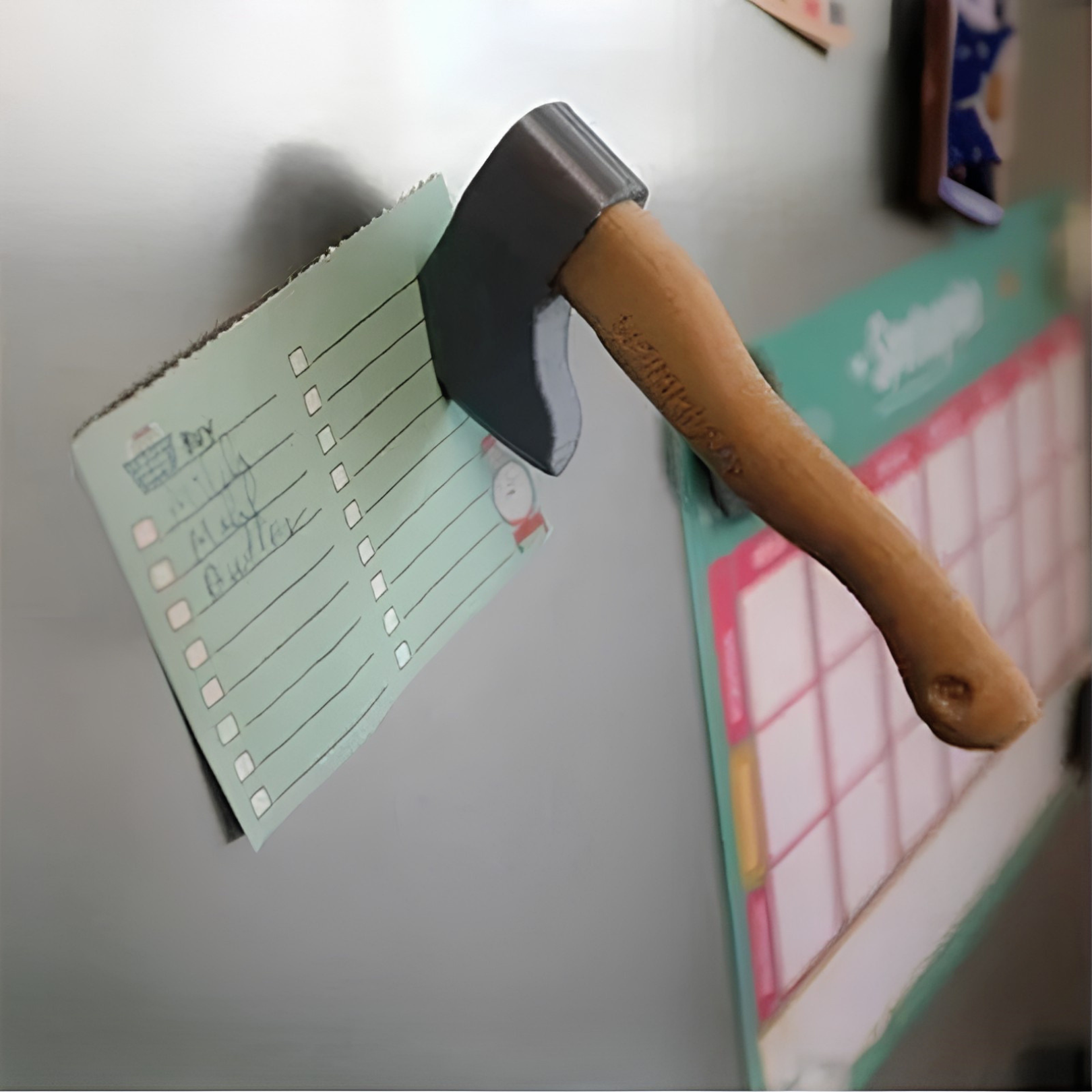Axe Thrower Shaped Fridge Magnet | 2.25" | Funny Novelty Magnet-Paper & Quartz-The Bullish Store