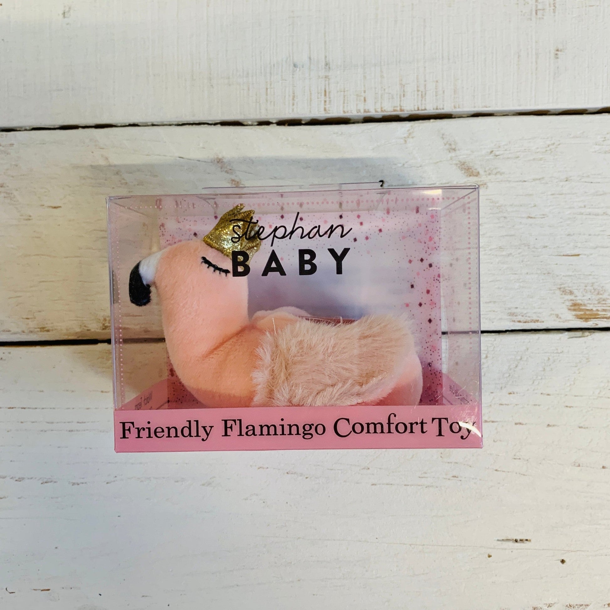 Baby Gift Friendly Flamingo Baby Comfort Toy | Boo-boos Relief Toy | 4.25"