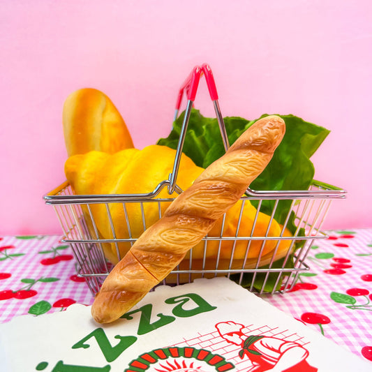 Baguette Bread Pen | Magnet to Stick to Fridge! | Ballpoint Novelty Pen with Cap