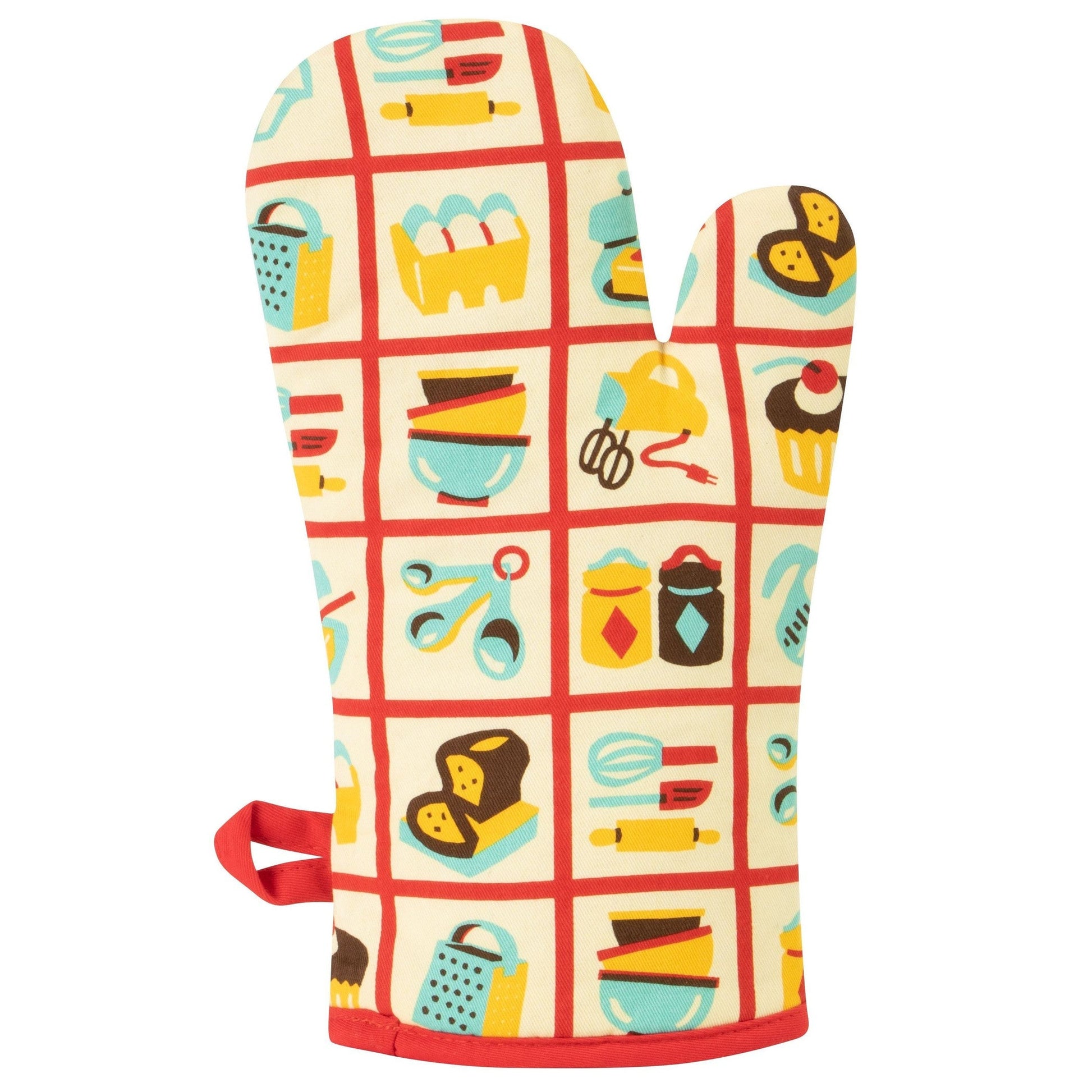 Baked Goods? I Make Baked Greats! Oven Mitt | Thermal Pot Holder | BlueQ at GetBullish