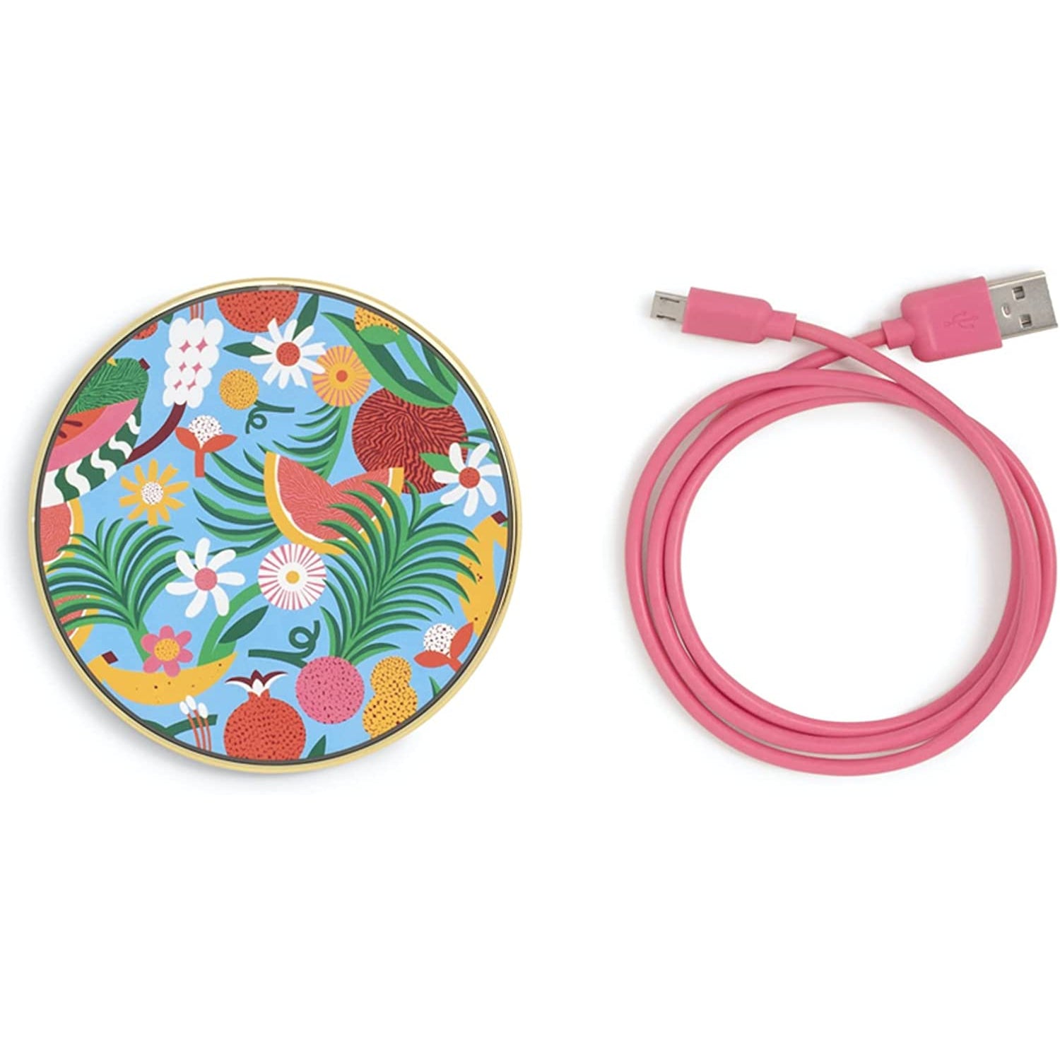 Ban.do Back Me Up Wireless Charging Pad | Fruity Floral