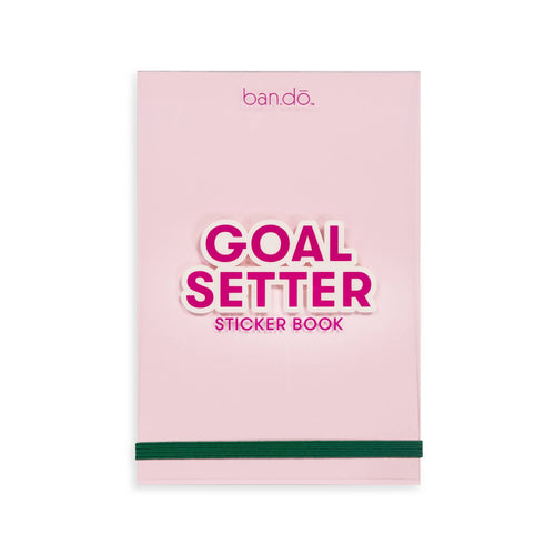 Ban.do Goal Setting Stickers Issue One Book | Fun Designs Goal Setter Decals Book