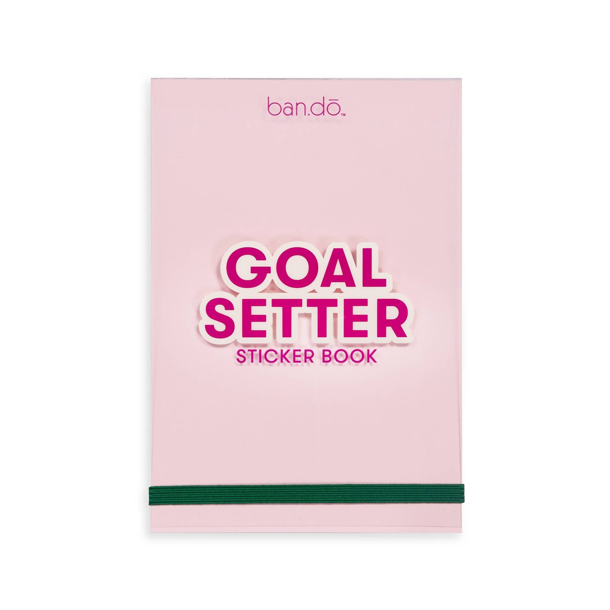 Ban.do Goal Setting Stickers Issue One Book | Fun Designs Goal Setter Decals Book