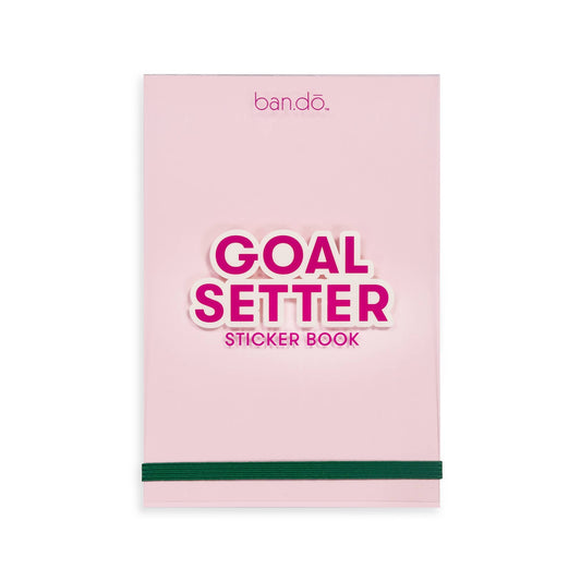 Ban.do Goal Setting Stickers Issue One Book | Fun Designs Goal Setter Decals Book