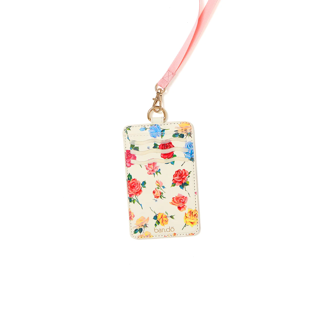 Ban.do Keep it Close Card Case With Lanyard | Coming up Roses