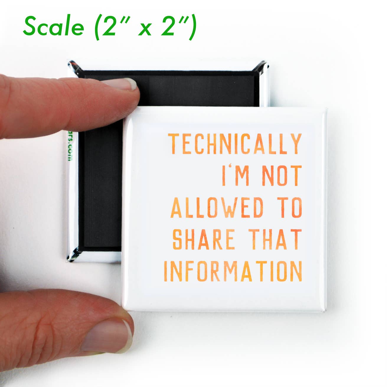 Bans Off Our Bodies Anti-Patriarchy Feminist Magnet | Vintage Imagery Fridge Magnet | 2" x 2"