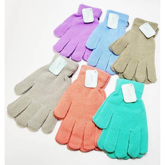 Basic Women's Gloves in 5 Colorways | Cute Stocking Stuffer