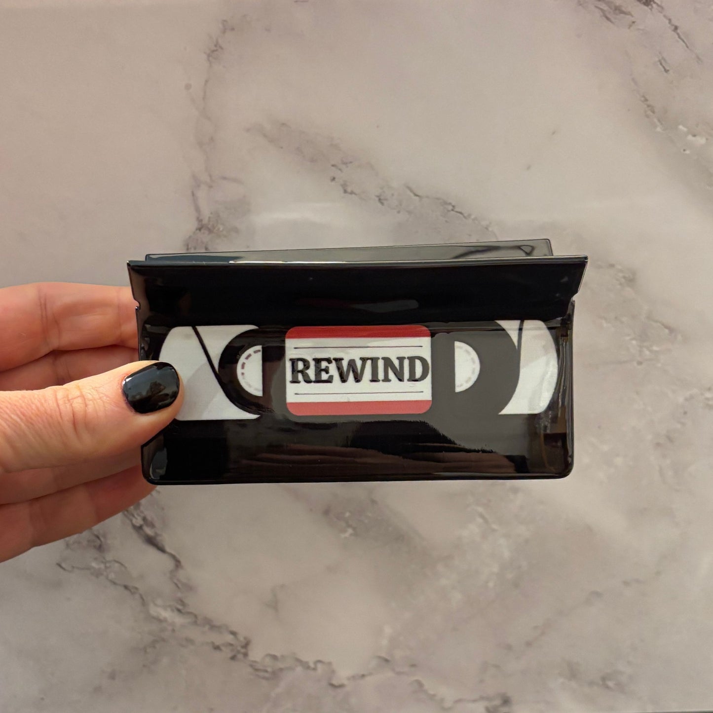 Velvet Claws Be Kind Please Rewind VHS Hair Claw