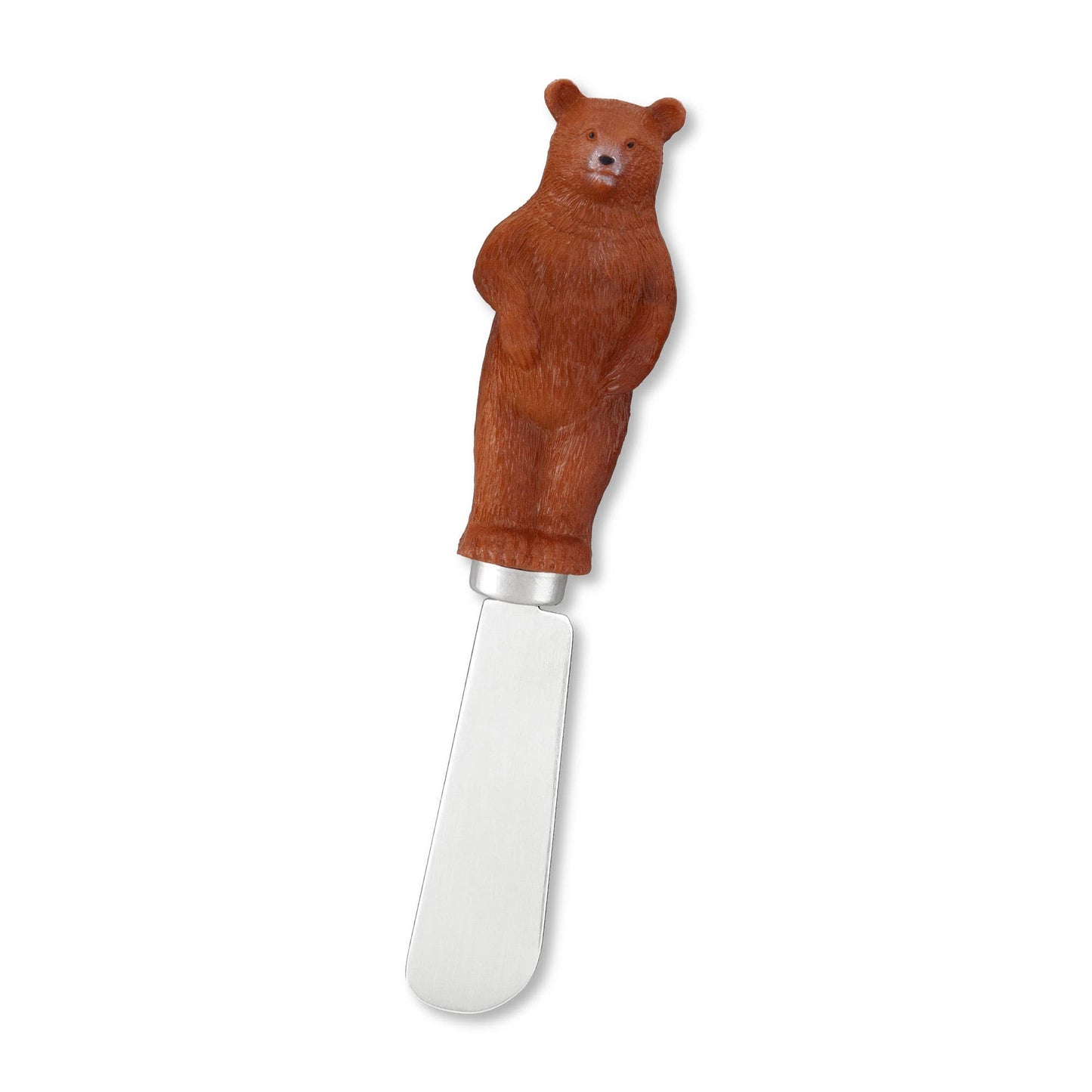 Bears Polyresin Cheese Spreader | 4-Piece Set Cheese Love Gift