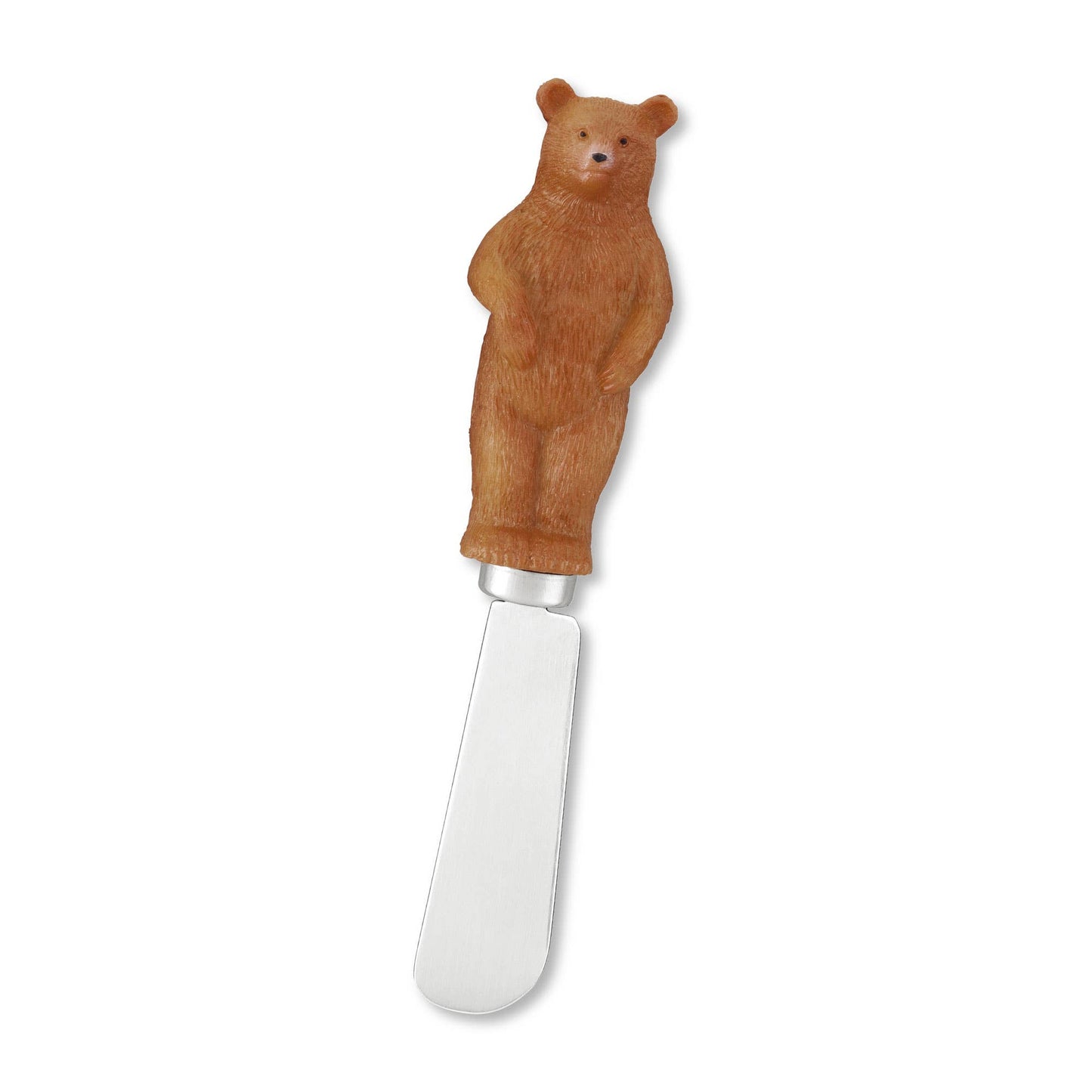 Bears Polyresin Cheese Spreader | 4-Piece Set Cheese Love Gift