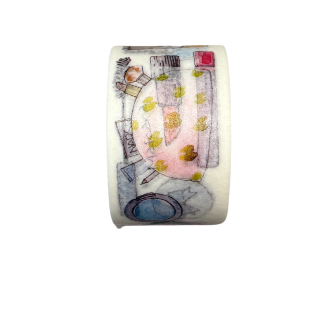 Beauty Influencer Wide Washi Tape