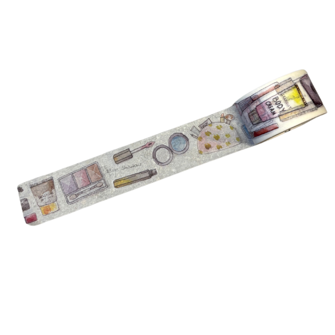 Beauty Influencer Wide Washi Tape