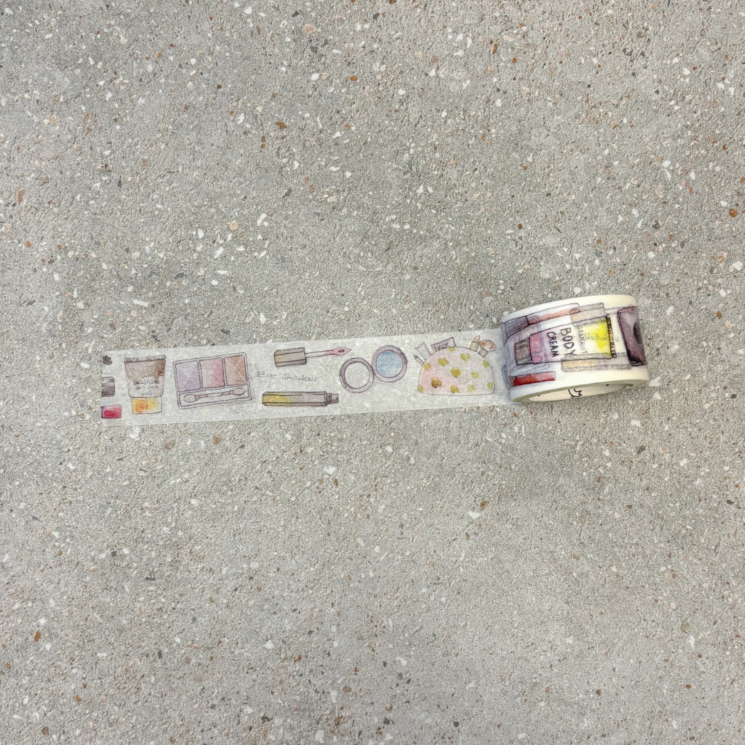 Beauty Influencer Wide Washi Tape