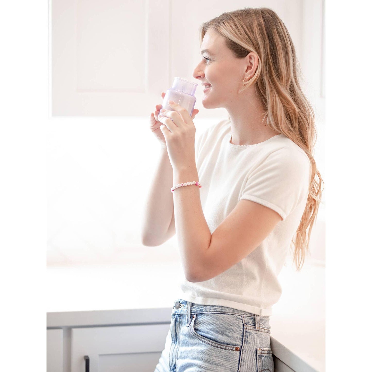 Mush Love Candle & Bracelet Set | Scented Candle & Beaded Bracelet Giftable Set