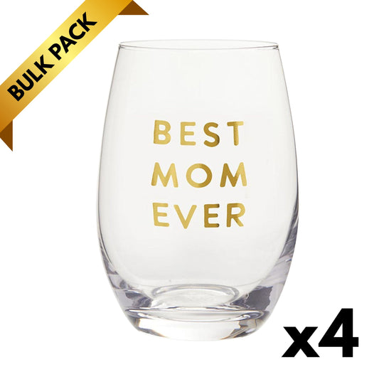 Best Mom Ever — Bulk Lot of 4 (Gifting, Events & Resale)-Slant-The Bullish Store