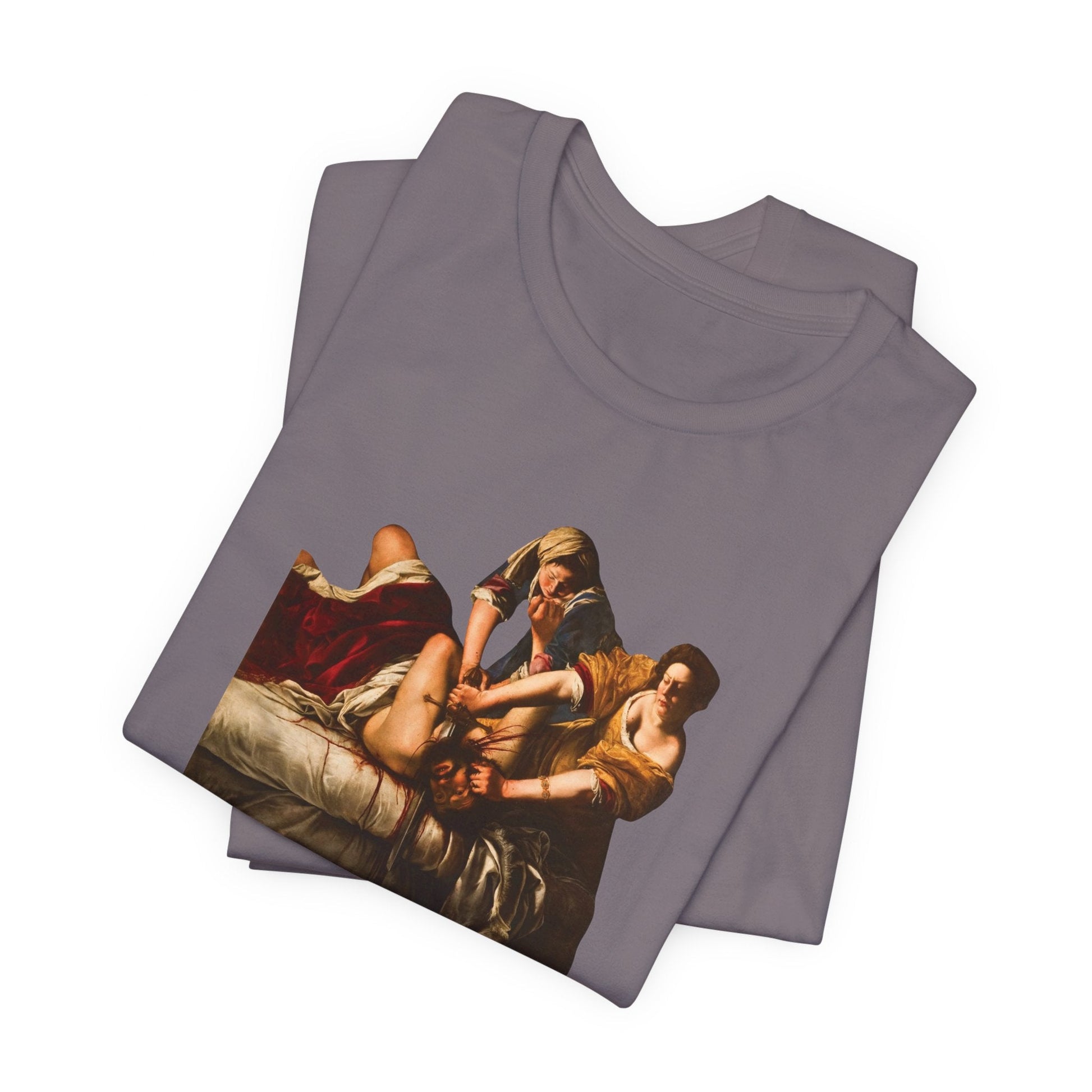 Besties Doing a Nice Beheading! Judith Slaying Holofernes Unisex Jersey Short Sleeve Tee