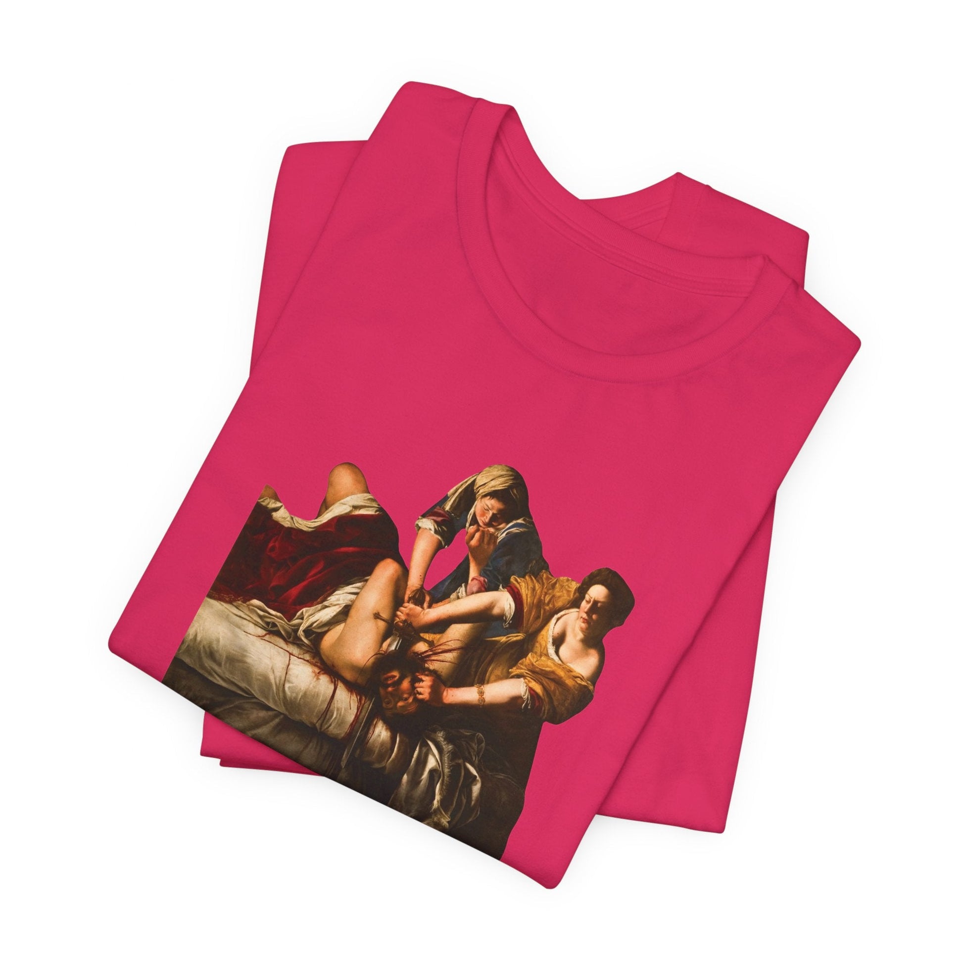 Besties Doing a Nice Beheading! Judith Slaying Holofernes Unisex Jersey Short Sleeve Tee