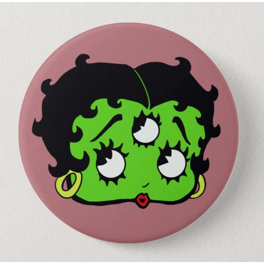 Betty Bloop Pin Back Button