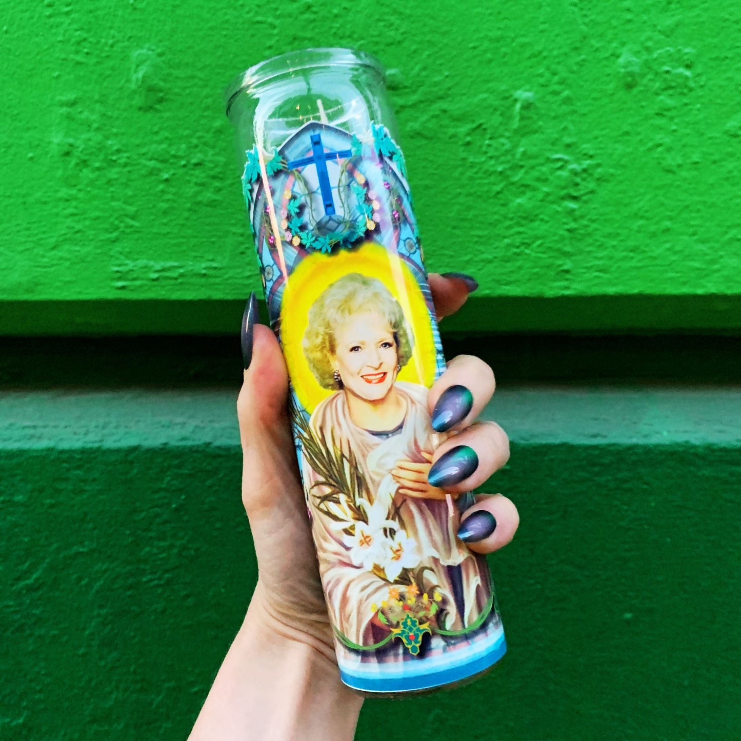 Betty White Prayer Candle Rose Nylund | Golden Girls