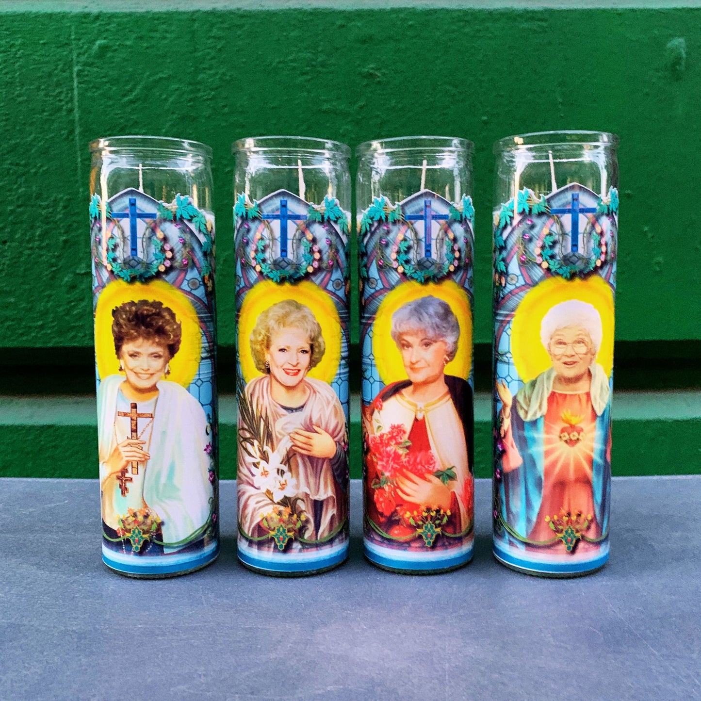 Betty White Prayer Candle Rose Nylund | Golden Girls