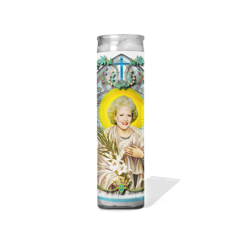 Betty White Prayer Candle Rose Nylund | Golden Girls