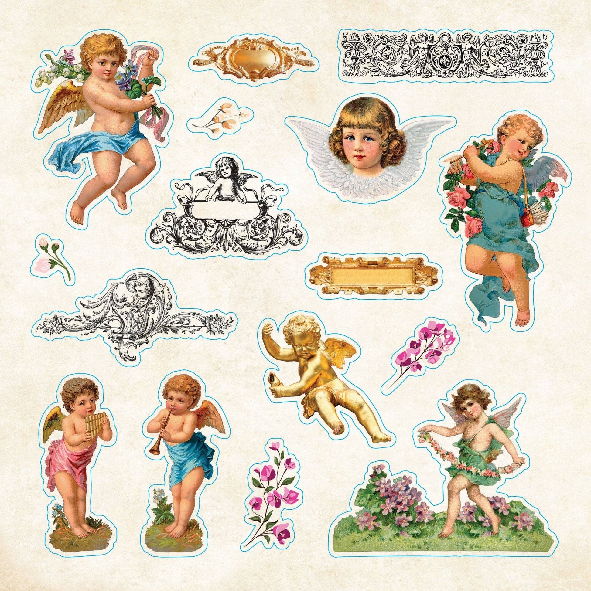 Bibliophilia Ephemera Sticker Book | An Enchanting Book Lovers' Sticker Book | Over 780 Decals