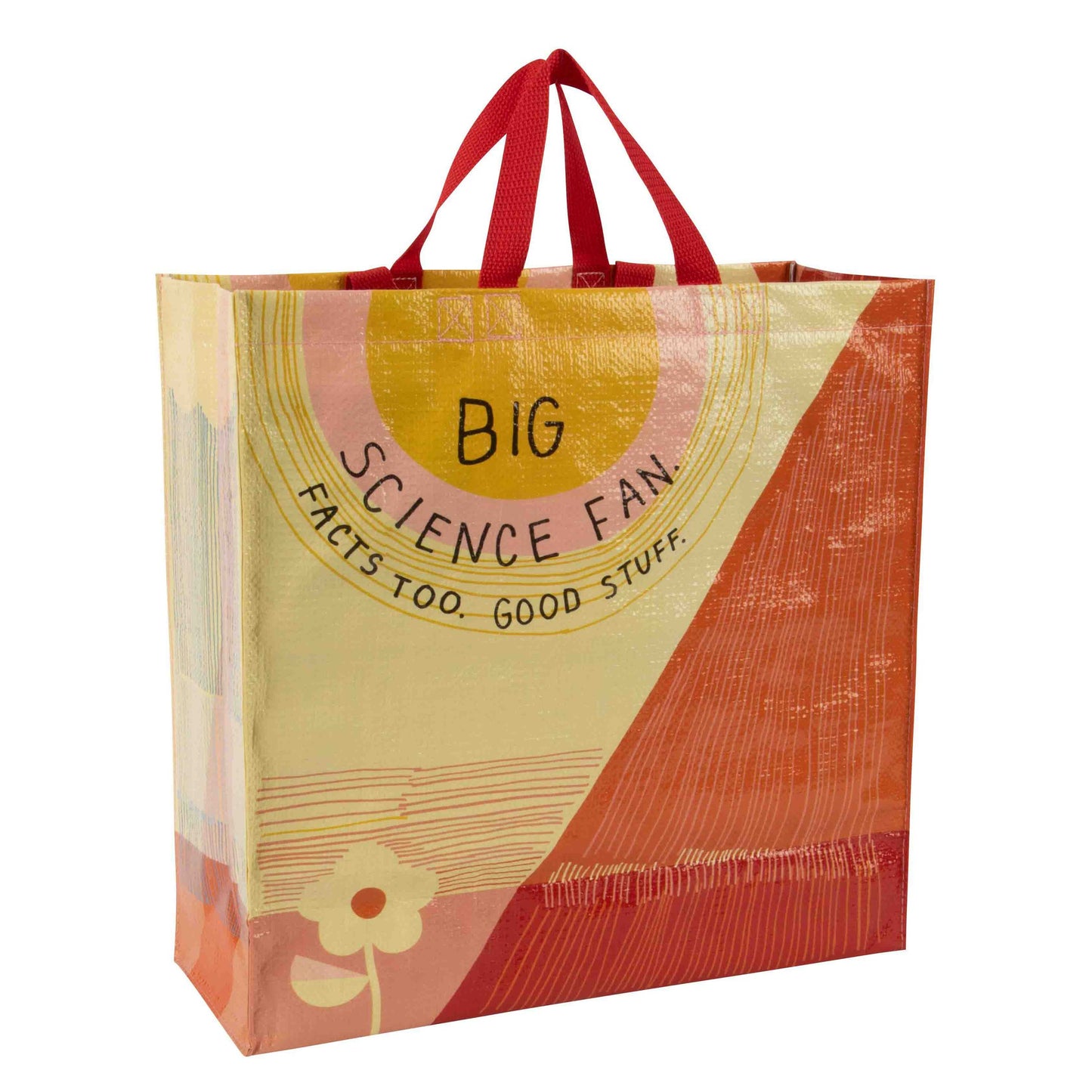 Big Science Fan Shopper Tote Bag | 15" x 16"
