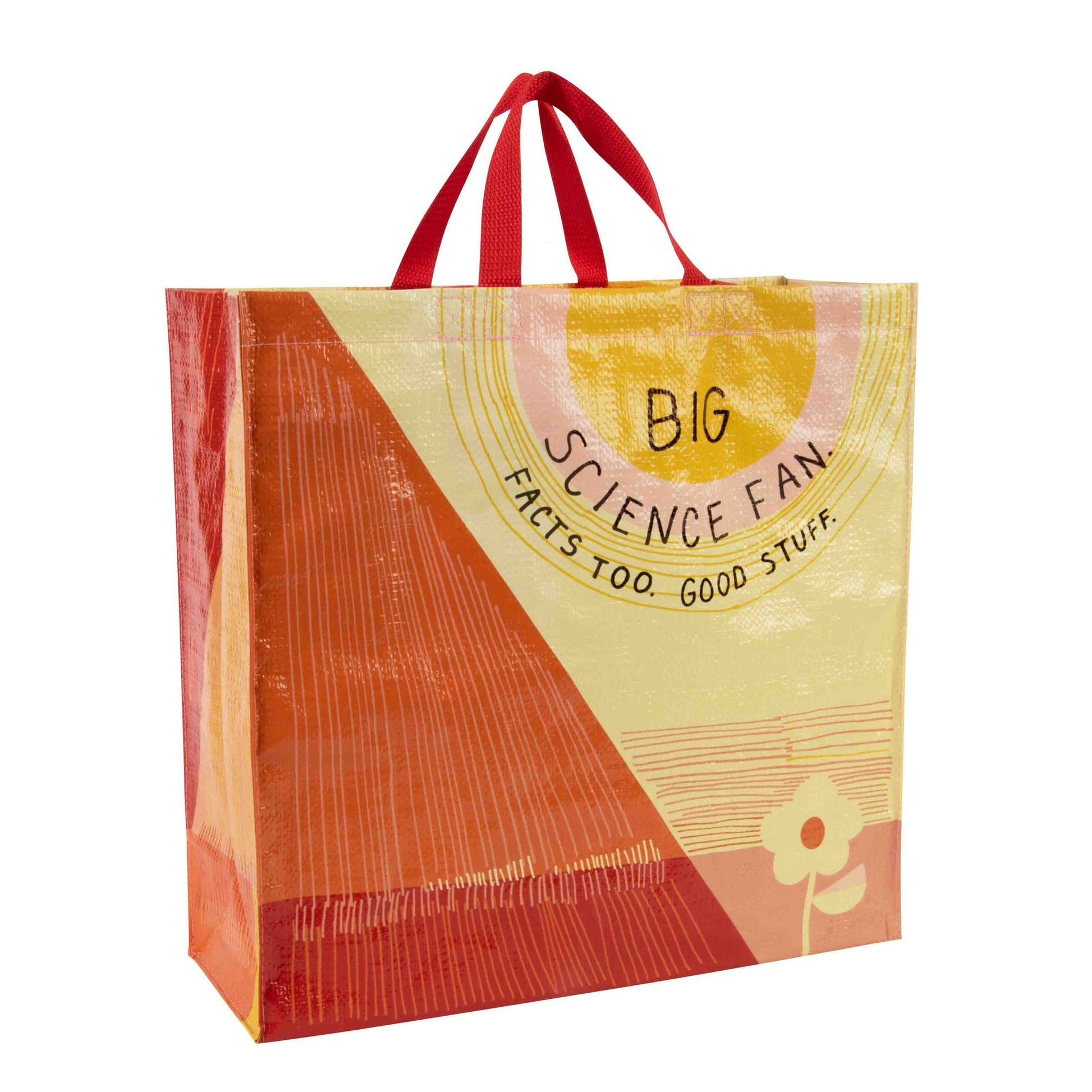 Big Science Fan Shopper Tote Bag | 15" x 16"