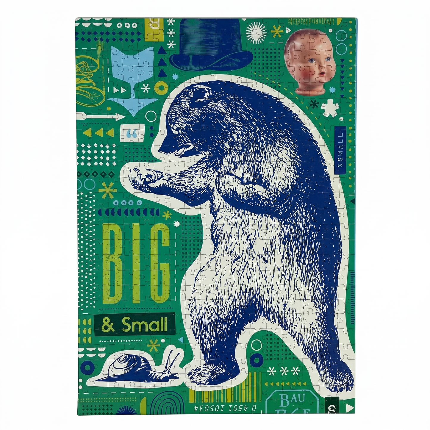 Big & Small Puzzle | Bear Snail Jigsaw Puzzle | 500 Pieces