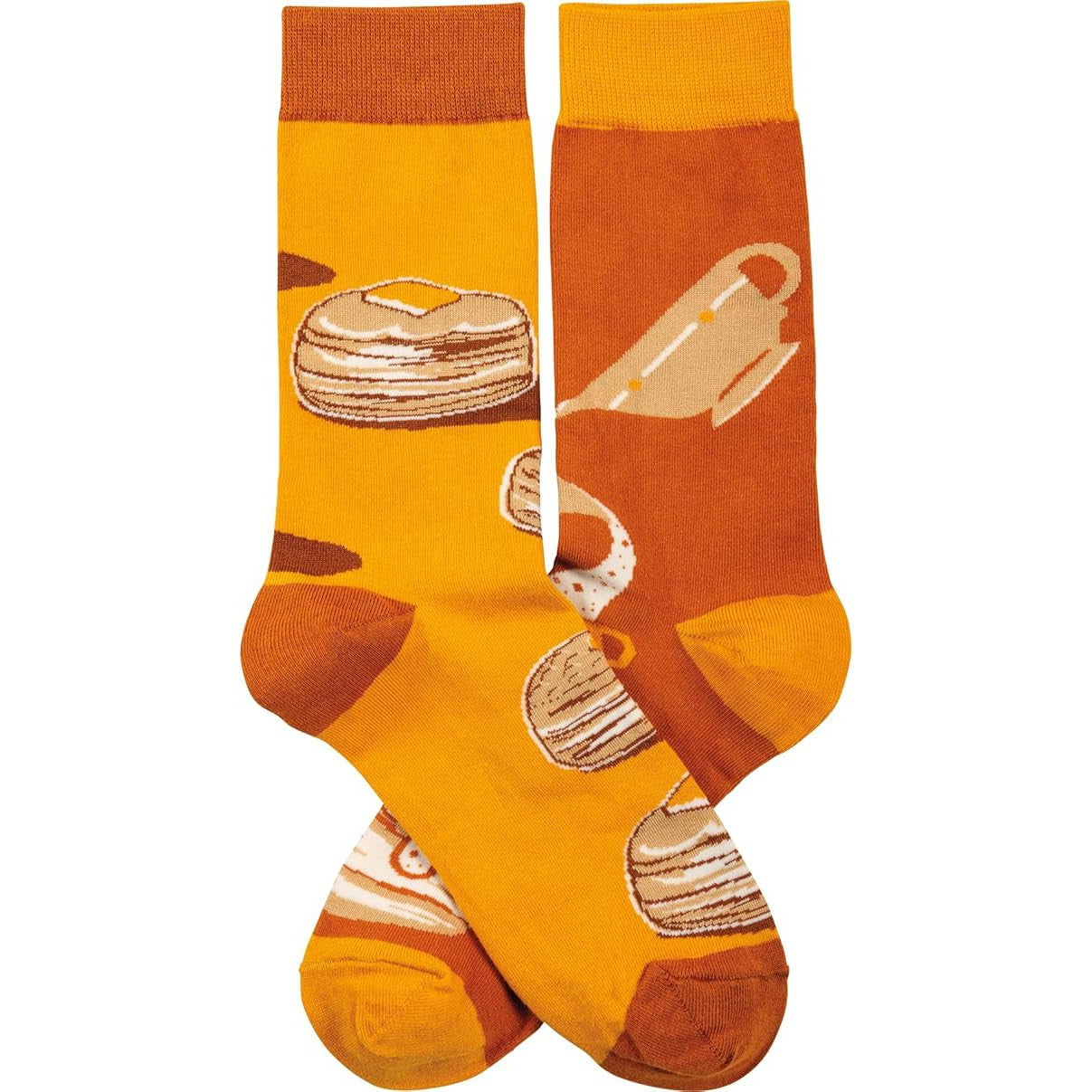 Biscuits & Gravy Socks | Mismatched Cotton Novelty Socks