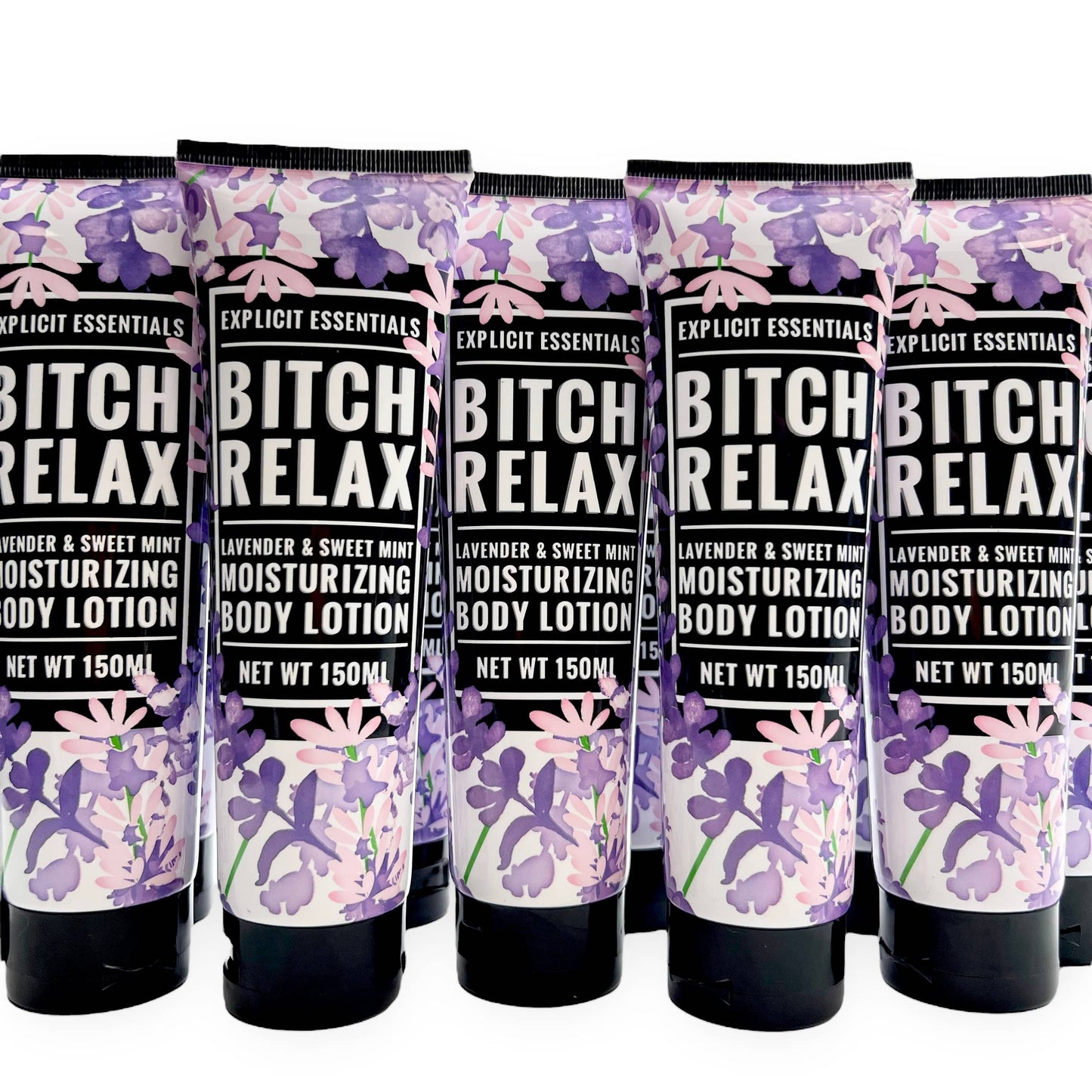 Bitch Relax Body Lotion in Lavender and Sweet Mint